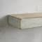 Large Whitewashed Wood Floating Wall Shelf